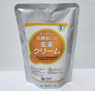 オ―サワの有機絹ごし玄米クリーム